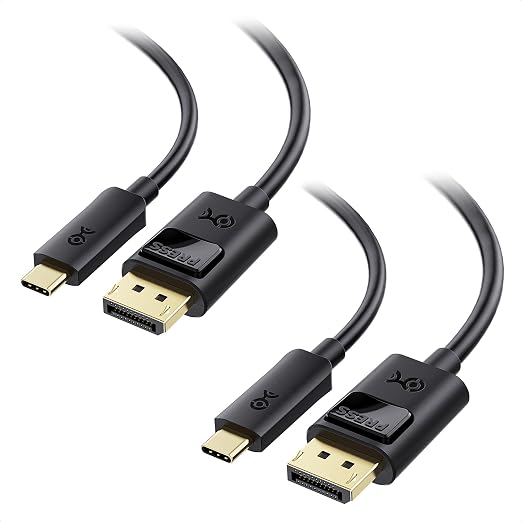 Cable Matters Unidirectional USB C to DisplayPort 1.4 Cable 10ft | 8K@60Hz / 4K@240Hz Not for Portable USB C Monitors Thunderbolt 4 to DisplayPort Cable