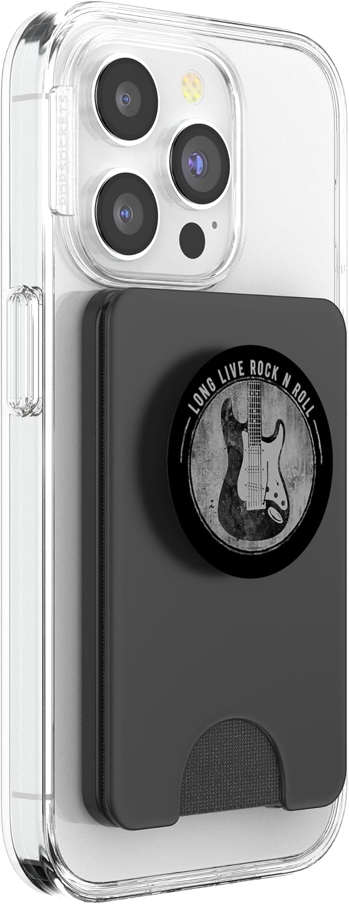 Long Live Rock And Roll Classic Electric Guitar PopSockets Adhesive PopGrip