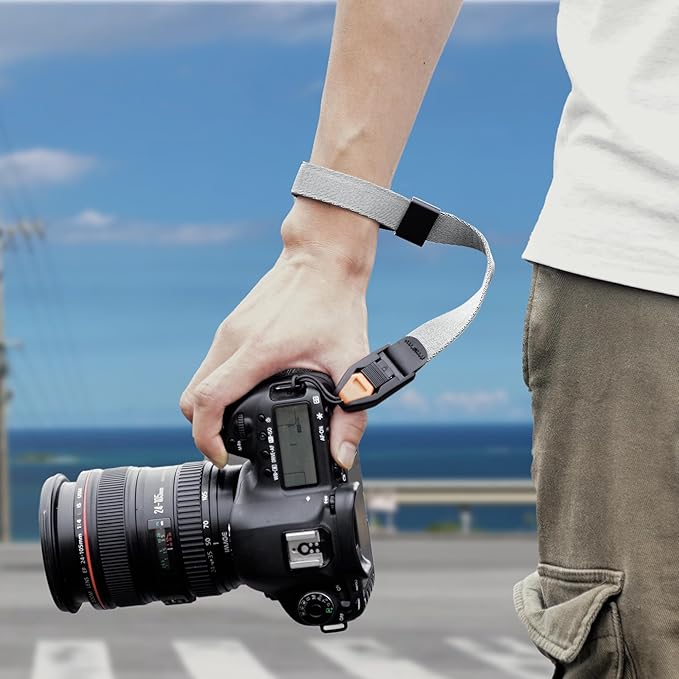 Manbily Camera Wrist Strap, Quick Release Camera Hand Strap for Photographers DSLR Mirrorless Digital Cameras
