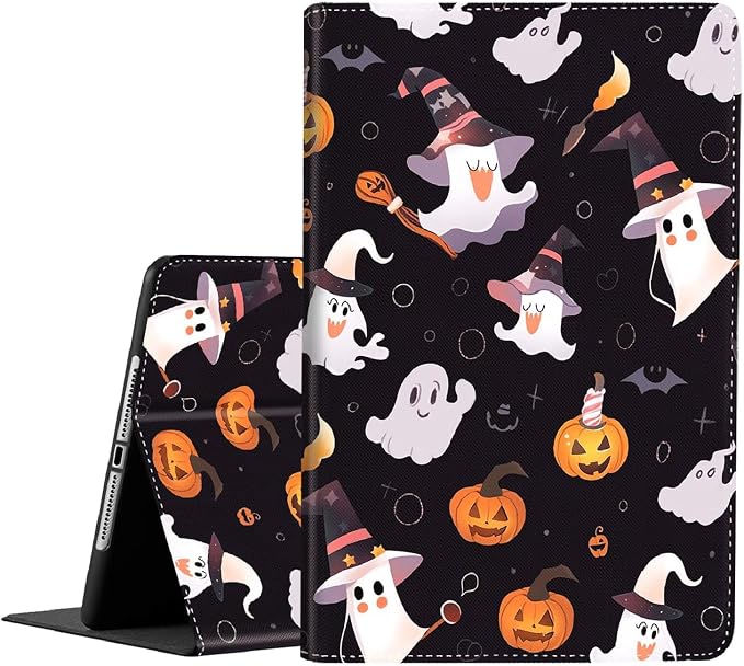 Case for iPad (A16) 11th Generation 11 Inch (2025) iPad 10th Generation 10.9 Inch (2022)，Slim Fit Foldable Standing Cover Case with Auto Sleep/Wake ，Red Moon Japanese Landscape