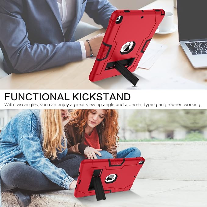 BENTOBEN for iPad Air 3 2019 Case iPad Pro 10.5 2017 Case 3 Layers Heavy Duty Rugged Shockproof Kickstand Sturdy Protective Tablet Cover for iPad Air 3rd Generation/iPad Pro 10.5 2017 Black