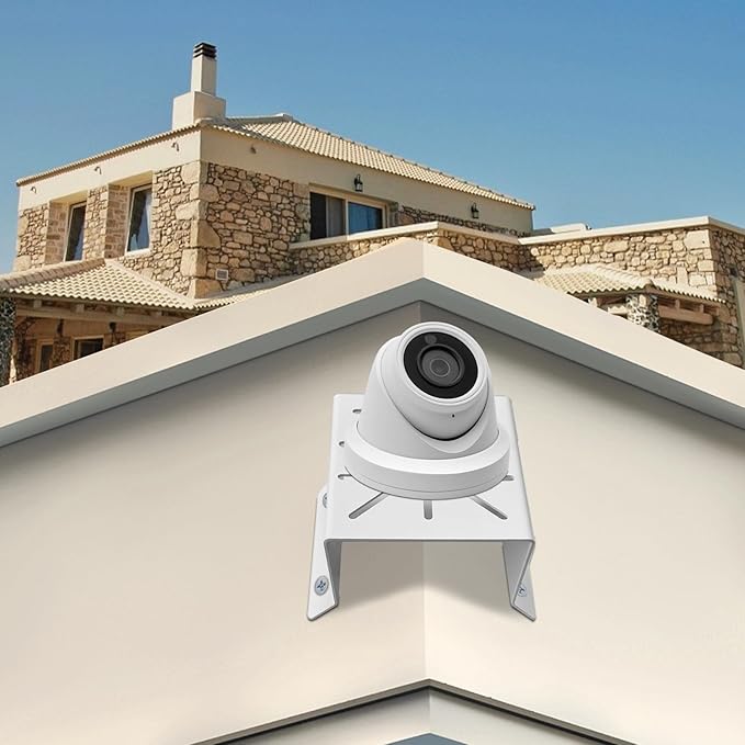 WiTi Universal Corner Mount for Security Camera, Solid Metal Mounting Corner Bracket for Wall Mount Corner, Suitable for CCTV Cameras LED Wall/Stage Lights, Solar Panels