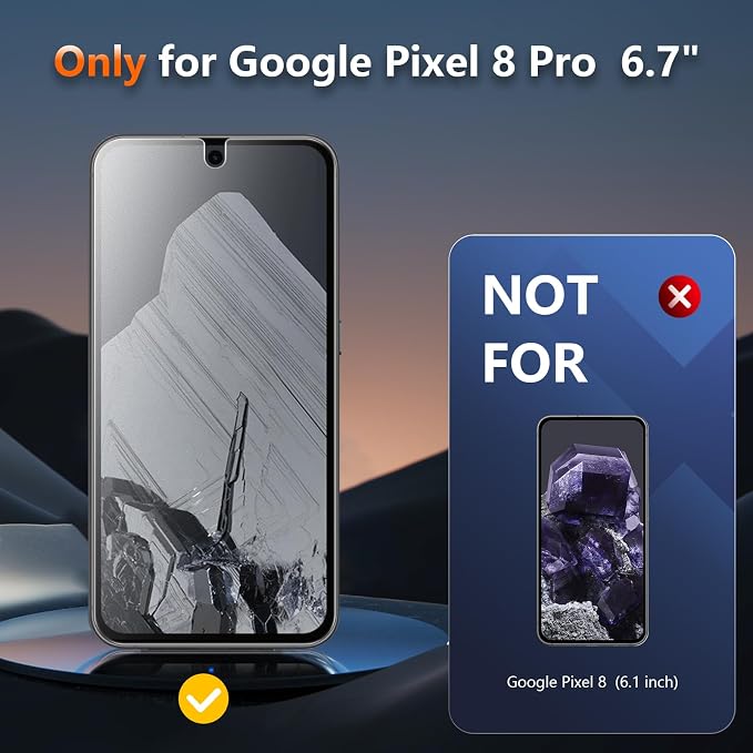 [2 Pack] Anti Glare Matte Privacy TPU Screen Protector for Google Pixel 10 (Not Glass) Fingerprint Sensor Compatible Full Adhesive Flexible Film Easy Installation