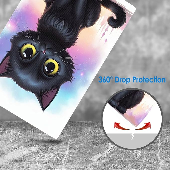 for iPad mini 1 2 3 4 5 Case Stay Positive Work Hard and Make It Happen Inspirational Quote Slim Lightweight PU Leather Stand Cover with Auto Wake/Sleep for iPad mini 5th/4th Gen 7.9 Inch