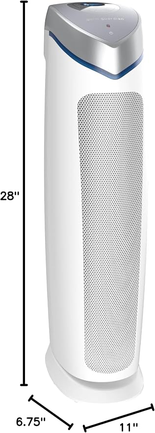 GermGuardian Air Purifier with Genuine HEPA 13 Pet Pure Filter, Removes 99.97%