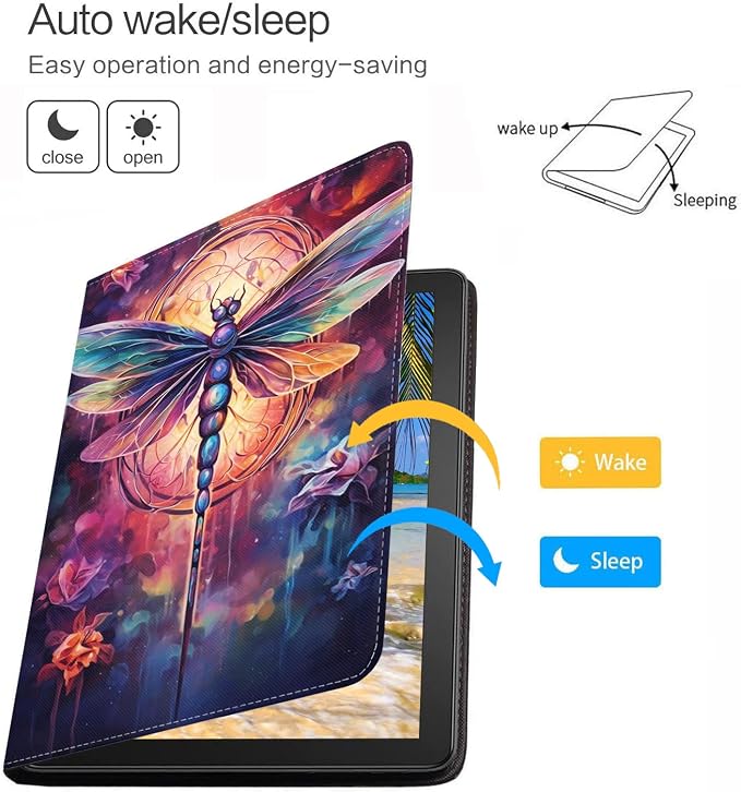 for iPad mini 7 (A17 Pro) 2024 Case/iPad mini 6 2021 Case Adjustable Stand Auto Wake/Sleep Smart Leather Cover for iPad mini 7th/6th Generation 8.3 Inch Sloth