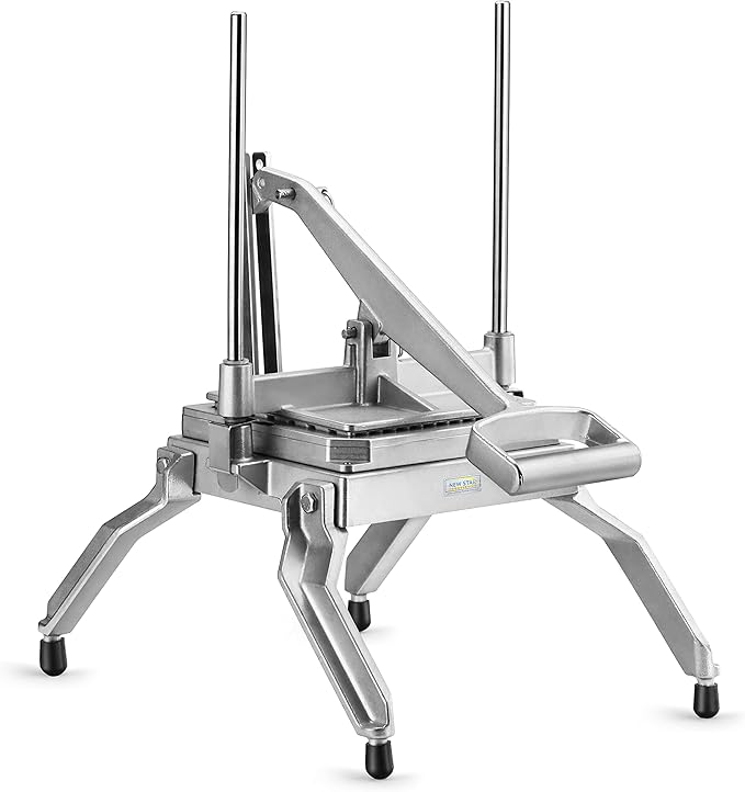 New Star Foodservice 1029055 Extra Heavy Duty Aluminum Frame Vegetable Slicer Lettuce Cutter (1/2 Inch)