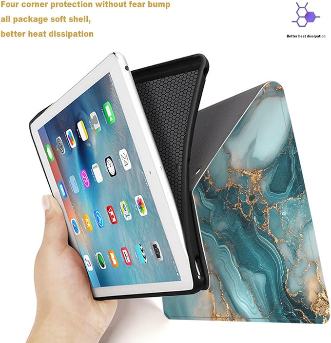 Tablet Case for 6 All-New Kindle (11th Generation2024/2022 Release)Shockproof Protective Cover with StandAuto Wake/SleepAmerican Flag Deer