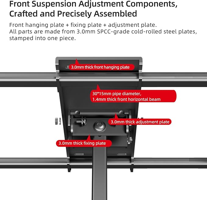HILLPORT 98 100 110 TV Wall Mount 120 130 inch Full Motion Ultrathin Bracket Large Screen Heavy Duty Swivel Tilt Adjustable Articulating Stand Vesa 1000x600mm Load 330 Lbs DY1100