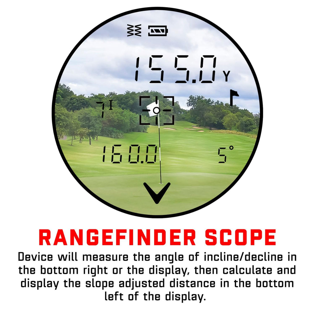 Callaway 300 Pro Golf Laser Rangefinder - Elyte