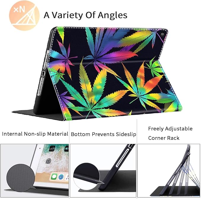 Case for iPad 10th Generation (2022 Release) 10.9 Inch Durable Shockproof Protective Cover for New iPad 10th gen 10.9 2022 Elephant Sunflower