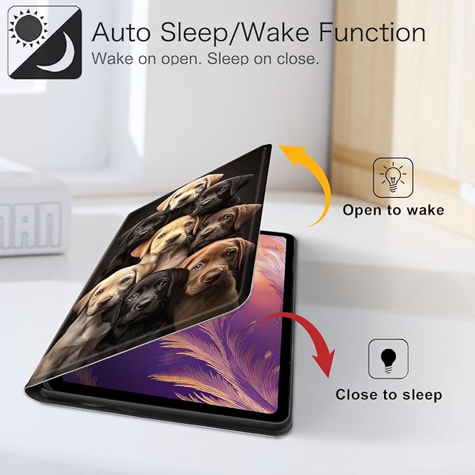 for iPad 11th Generation (A16 2025) 11 / iPad 10th Gen 10.9 2022 Case 360° Rotating PU Leather Stand Cover with Auto Sleep/Wake Shockproof TPU Backl Two Dragons Fighting