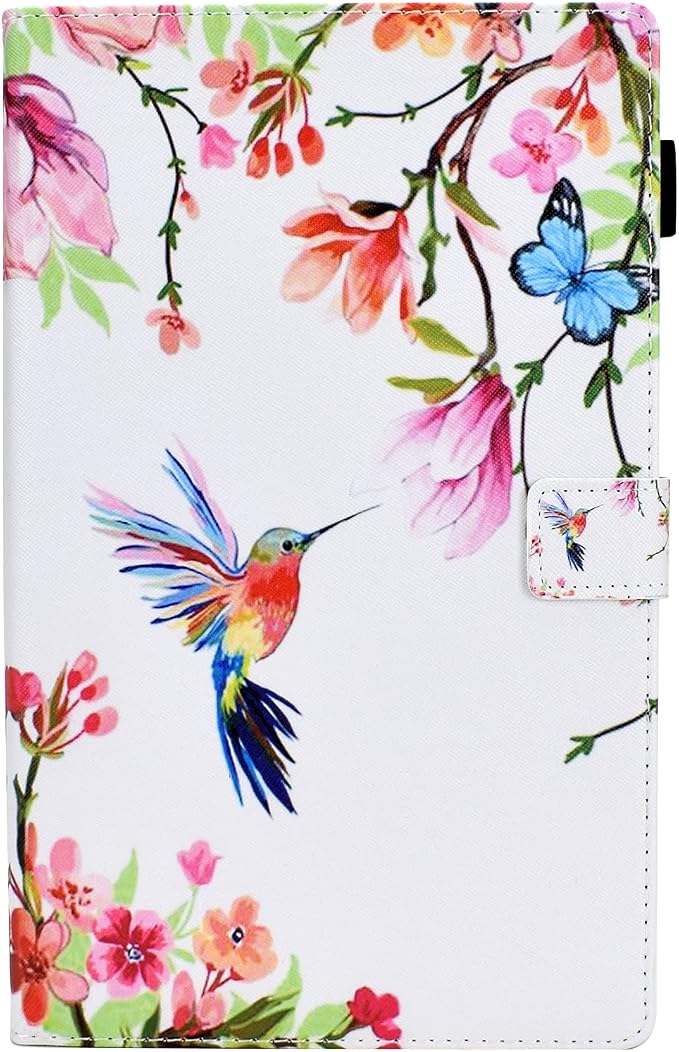 Case for Galaxy Tab A11+ Plus 2026/ A9 Plus 2024 11-Inch Funut PU Leather Folio Cover Multi-Angle Stand with Auto Wake/Sleep Case for Samsung Galaxy Tab A9 Plus/A9+ Tablet Bird