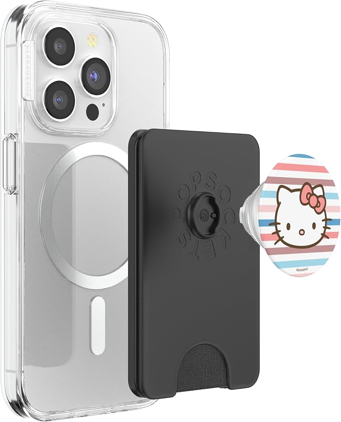 Hello Kitty Vintage Stripes PopSockets Adhesive PopGrip