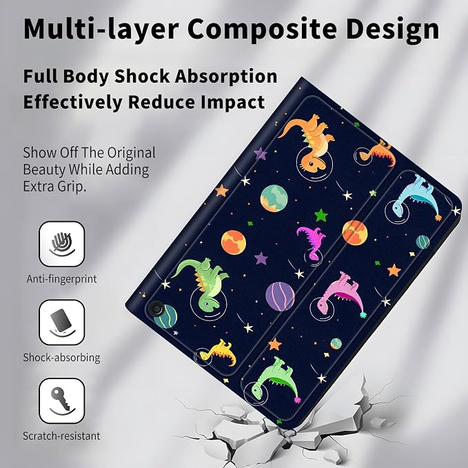 Case for All-New Amazon Kindle Fire HD 10 &amp 10 Plus 11th Generation 2021 Release 10.1 inchSlim Folding Stand Cover with Auto Wake/SleepAmerican Girls