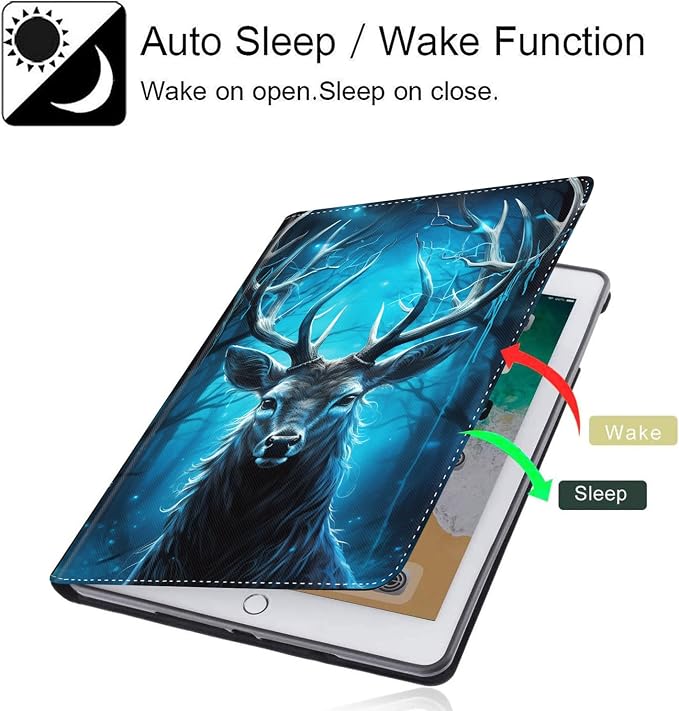 Case for iPad Pro 11 Inch 2022/2021/2020 (4th/3rd/2nd Gen) for iPad Air 5th / 4th Generation 10.9 Inch (2022/2020) Durable Shockproof Protective Cover，Black Woman Queen Afro Design