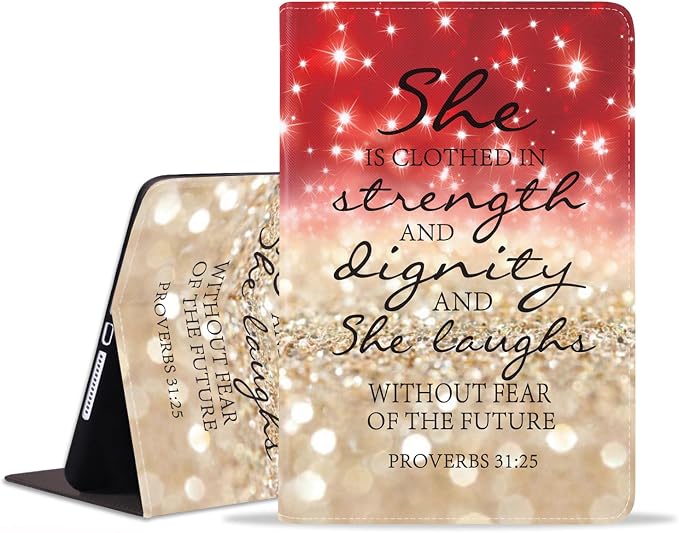 Case for Samsung Galaxy Tab S10 Lite/ S10 FE/ S9 FE 5G 10.9 Inch/ S9 11 Inch - Slim PU Leather Folding Stand Folio Cover with Auto Sleep/Wake American Flag &amp Bullets