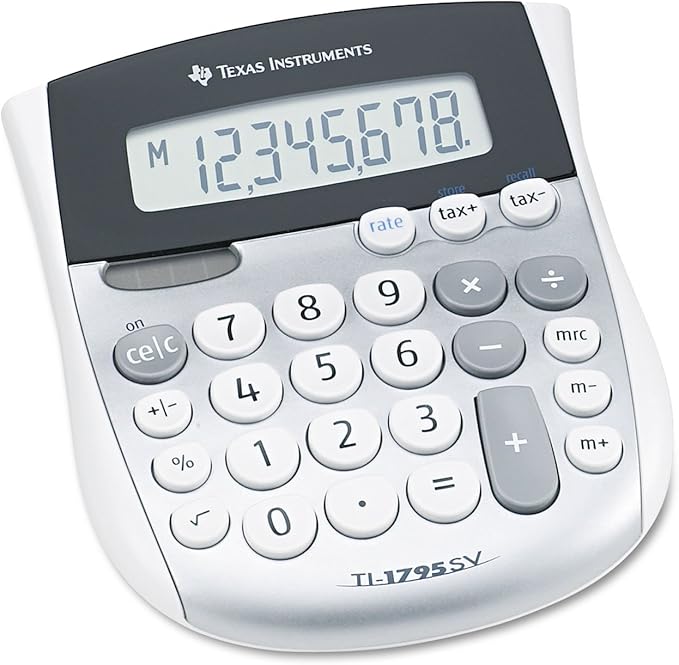Texas Instruments TI-1795 SV Standard Function Calculator