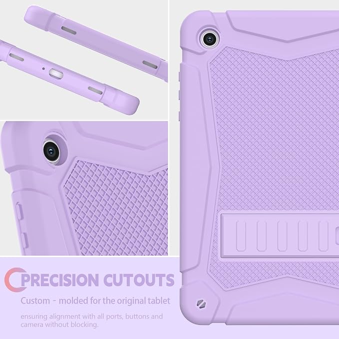 Shockproof Case for Samsung Galaxy Tab A11 Plus 11 inch 2026 with Built-in Kickstand 3 Layers Heavy Duty Protection Cover for Tab A9+ 10.9 2023 Blush Pink