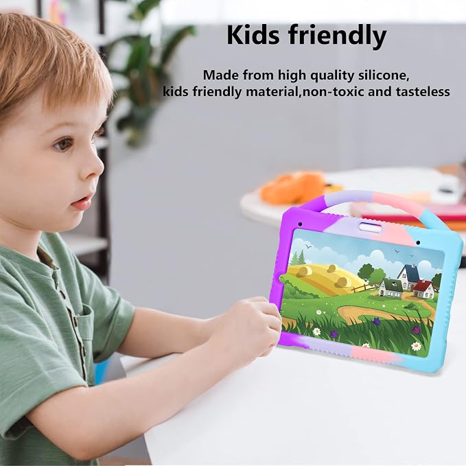 Kids Case for iPad mini 6 2021/Mini 7 2024(A17 Pro)Shockproof Child Protective Cover for Mini 6th/7th Generation Case 8.3 inch (Multicolor)