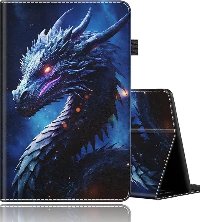 Case for All-New Amazon Kindle Fire HD 8 &amp 8 Plus Tablet (12th Generation/10th Generation 2022/2020 Release) 8 Durable Shockproof Protective Cover，Pug Weightlifting