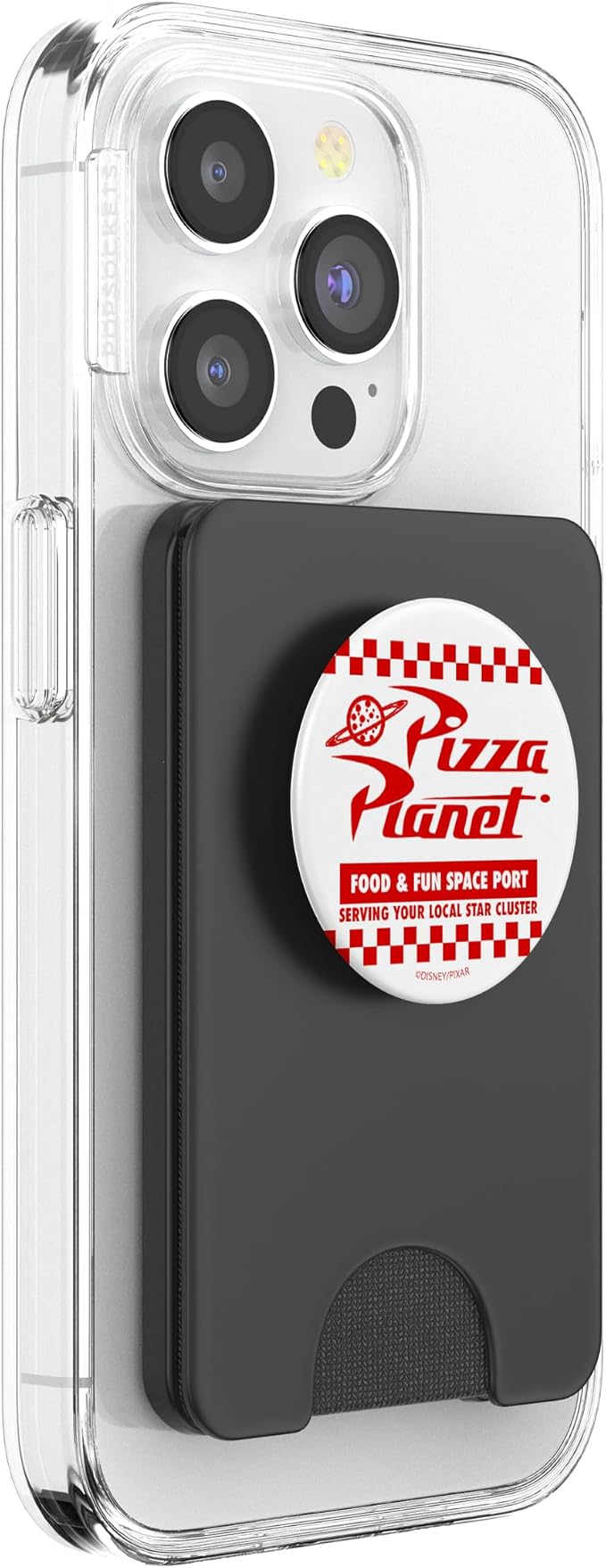Disney Pixar Toy Story Pizza Planet Space Port Logo PopSockets Adhesive PopGrip