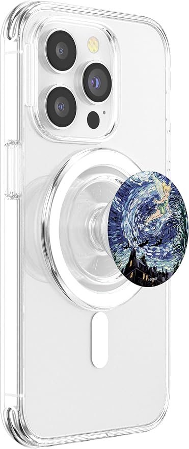 Disney Peter Pan Tinkerbell Starry Night Flight PopSockets Adhesive PopGrip