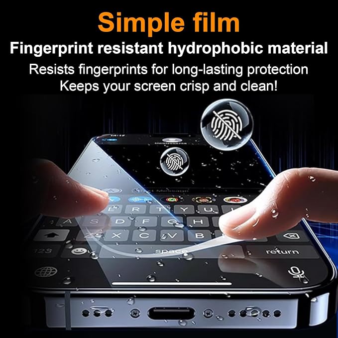 OneFish for iPhone 11 Pro Max/XsMax Tempered Glass Screen Protector 2 Pack Auto Dust-Elimination Easy Installation HD Clear Screen Protector