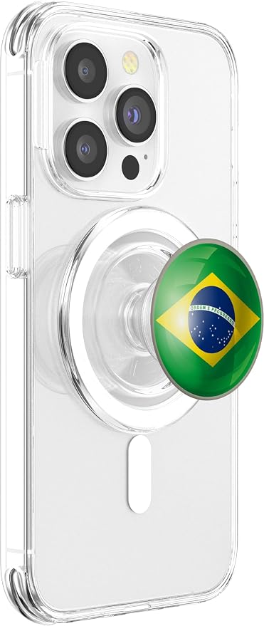 Brazil Flags United Kingdom England BrazilIan British Brazil PopSockets Standard PopGrip