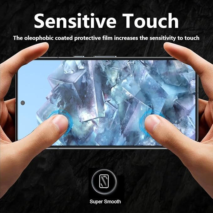 for iPhone 17 Pro Max Back Screen Protector Flexible Film Not Glass with Camera Lens Protector 2+2 Pack Self-Healing Anti Scratch HD Clear Soft TPU Protective Hydrogel Film