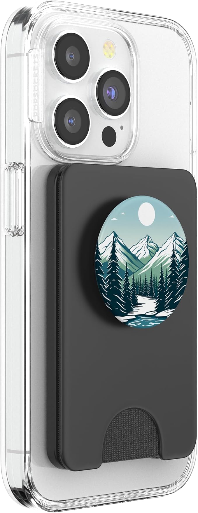 Pine Tree Mountain Scene PopSockets PopGrip for MagSafe