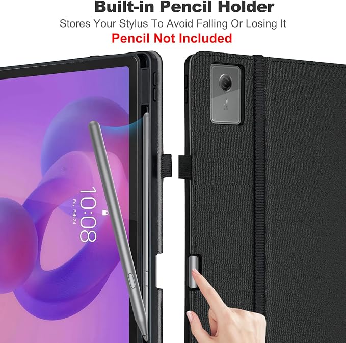 Tablet Case for Lenovo Idea Tab Plus 12.1 InchBlack