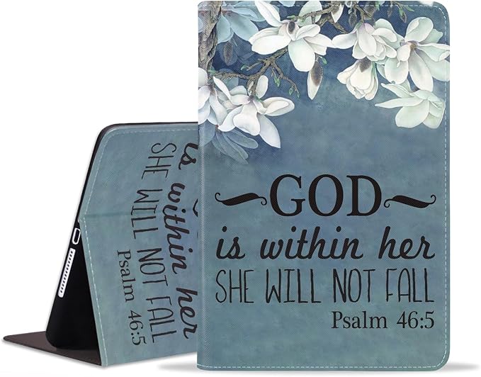 Case for Samsung Galaxy Tab S10 Lite/ S10 FE/ S9 FE 5G 10.9 Inch/ S9 11 Inch - Slim PU Leather Folding Stand Folio Cover with Auto Sleep/Wake - African American Girl