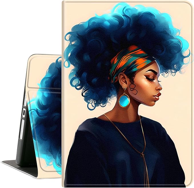Case for All-New Amazon Kindle Fire HD 10 &amp 10 Plus 11th Generation 2021 Release 10.1 inchSlim Folding Stand Cover with Auto Wake/SleepAmerican Girls