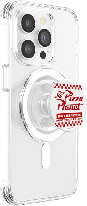 Disney Pixar Toy Story Pizza Planet Space Port Logo PopSockets Adhesive PopGrip