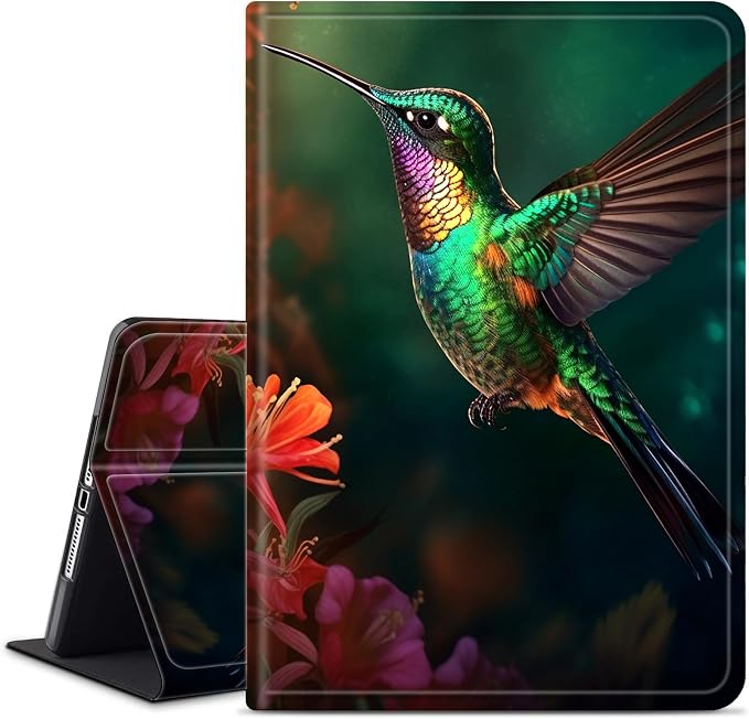 Case for 7 All-New Kindle Paperwhite (12th Generation 2024) and Kindle Colorsoft Signature Edition CoverSlim PU Leather Smart Cases with Auto Wake/Sleep-Black Cat Night Sky