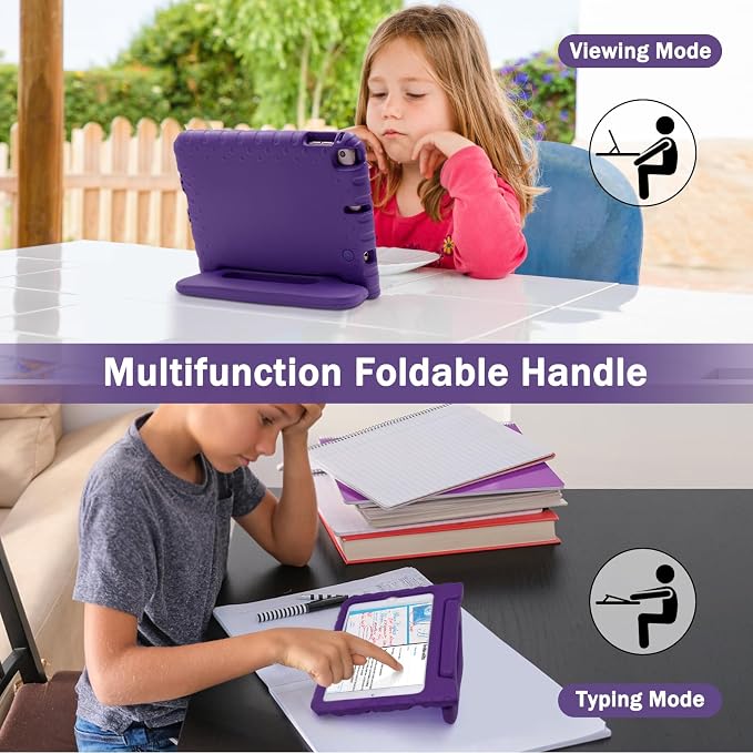 LEFON Kids Case Shockproof for iPad mini 5/4/3/2/1 iPad mini 4th Generation Case for Kids with Convertible Handle Light Weight Super Protective Stand Cover for iPad mini 5th Gen 7.9 Inch