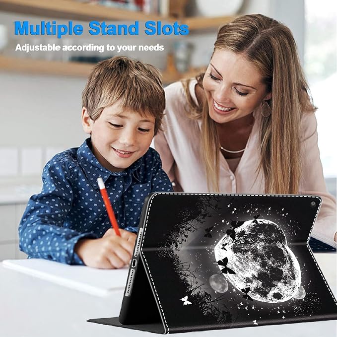 Case for iPad 10th Generation (2022 Release) 10.9 Inch Durable Shockproof Protective Cover for New iPad 10th gen 10.9 2022 Elephant Sunflower