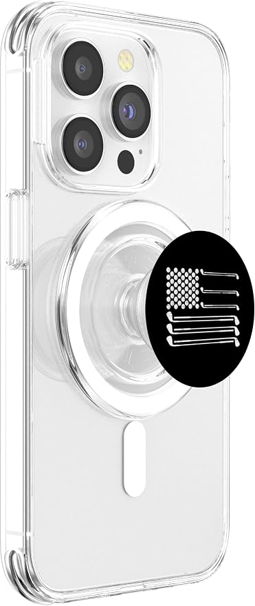 Golf American Flag Golfing Ball July 4th PopSockets Adhesive PopGrip
