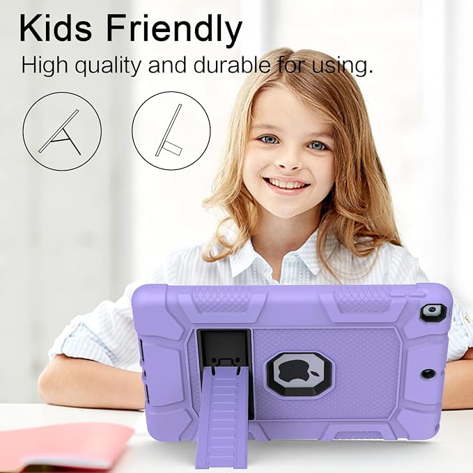 Azzsy Case for iPad 9th Generation/iPad 8th Generation/iPad 7th Generation (10.2 Inch 2021/2020/2019 Model) Heavy Duty Shockproof Rugged Protective Case for iPad 10.2 inch Alpine Green