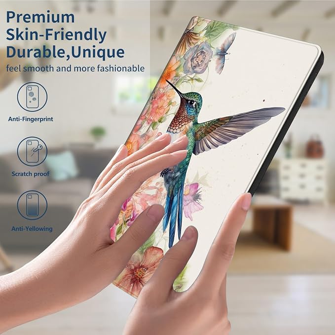 Slim Case for Amazon Kindle Fire Max 11 Case (13th Generation 2023 Release) 11 PU Leather Folio Stand Adjustable Smart Cover with Auto Wake/Sleep for Kindle Fire 11 TabletArt Black Cat Tree