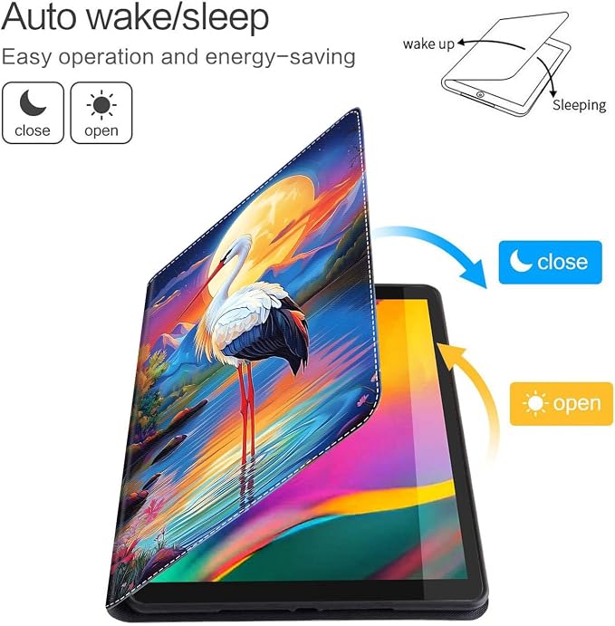 Case for New iPad (A16) 11th Generation 11 Inch 2025 for iPad 10th Generation 10.9 2022 Multi-Angle Smart Stand Cover Auto Sleep/Wake Halloween Panda Wizard and Pumpkin