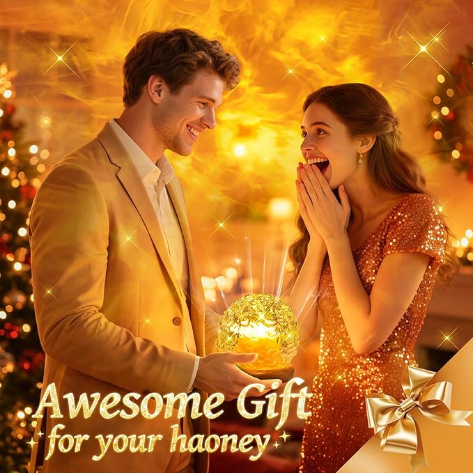 Christmas Gifts Teen Girls Kids Crystal Light Projector, 216 Modes Mood Lighting for Bedroom, Remote & USB Control Room Lights for Bedroom, Ambient Lighting Aesthetic Room Decor for Teen Girls Gifts