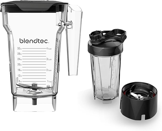 Blendtec 75oz* FourSide Jar & 30oz GO Travel Bottle Bundle