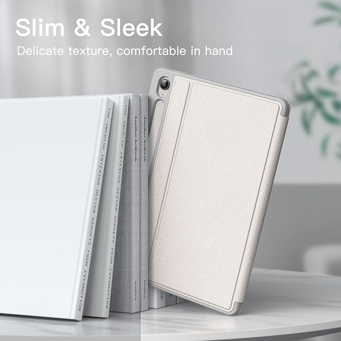 JETech Folio Case Cover for Samsung Galaxy Tab S10 FE Plus 13.1 Black | Multi-Angle Stand Cover S Pen Holder Slim Protective Cover Auto Wake/Sleep