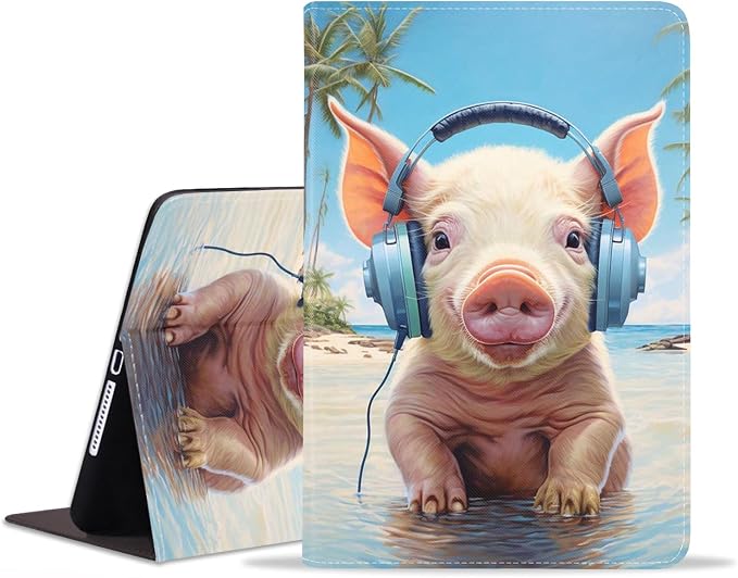for iPad mini 7 (A17 Pro) 2024 Case/iPad mini 6 2021 Case Adjustable Stand Auto Wake/Sleep Smart Leather Cover for iPad mini 7th/6th Generation 8.3 Inch Sloth