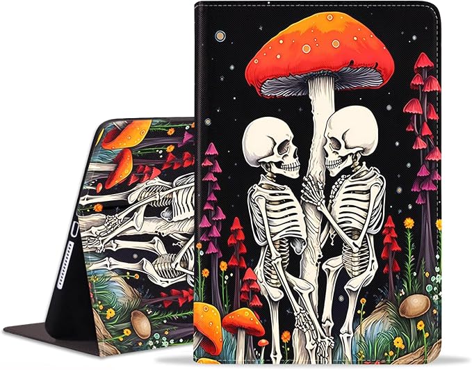 Case for Samsung Galaxy Tab S10 Plus 2024/ S9 Plus/ S9 FE Plus 5G 12.4 Inch 2023 Slim PU Leather Stand Folio Cover with Auto Wake Sleep Abstract Paint Dogs