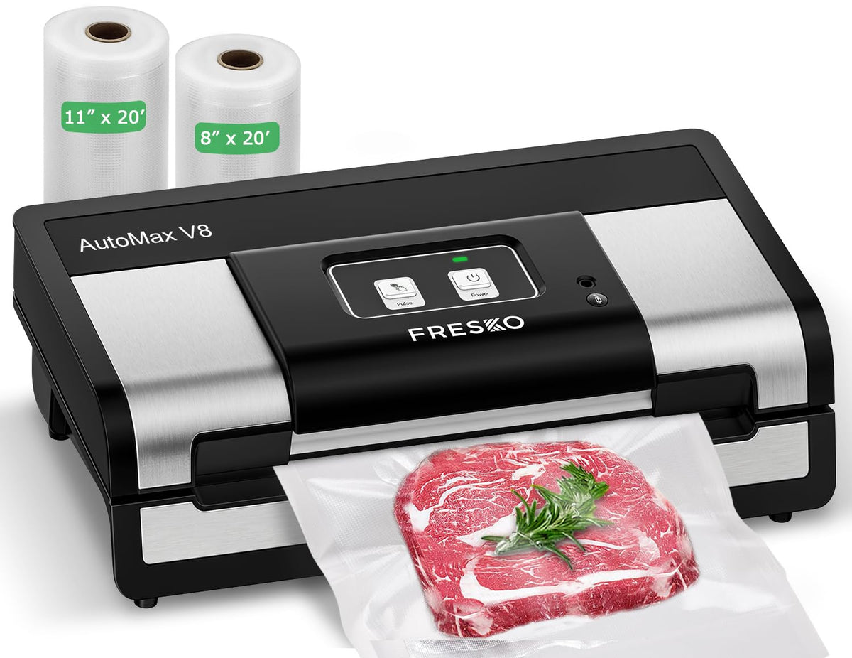 FRESKO Automatic Vacuum Sealer for Food, Hands-Free Operation