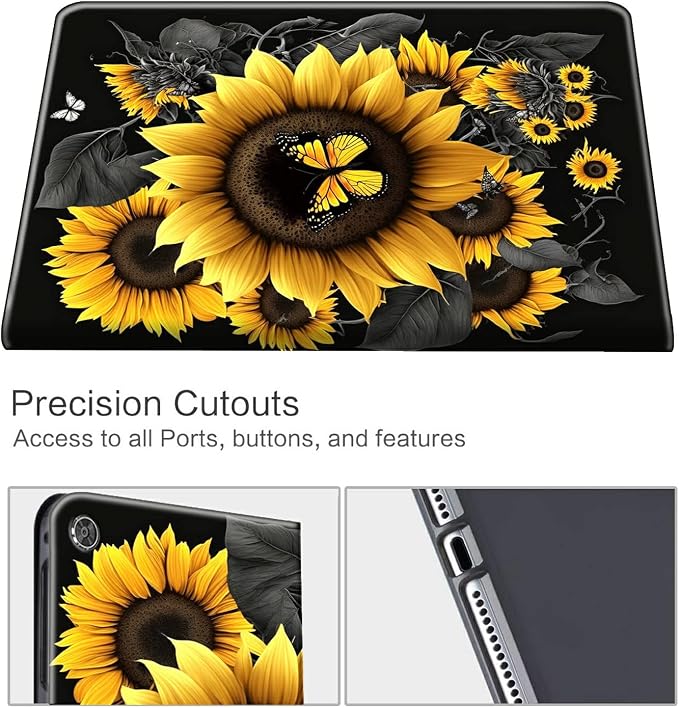 for iPad Air 11 (2024)/ iPad Air 6th/5th/4th Gen Case (2025/2024/2022/2020) 10.9 Inch CaseBEOTIWAD Shockproof Slim PU Leather Stand Protective Cover with Auto Sleep/Wake-Bible Verses Philippians 4-13