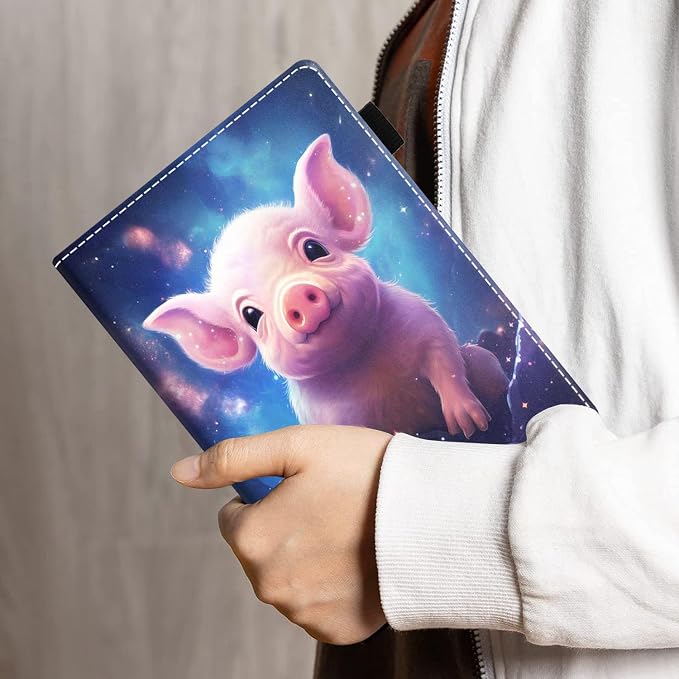 Case for Amazon Kindle Fire HD 8/Fire HD 8 Plus Tablet (12th/10th Generation 2024/2022/2020 Release) - PU Leather Folio Cover with Smart Auto Wake/Sleep Bald Eagle